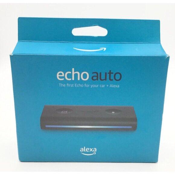 Amazon Echo Auto Speaker 1st Gen Hands-Free Alexa Car Accessory Apple or Android - Picture 1 of 7